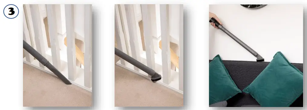 DAEWOO FLR00050 Tornado F5 Pets 700W Upright Vacuum Cleaner- Extension Tube