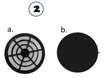 DAEWOO FLR00050 Tornado F5 Pets 700W Upright Vacuum Cleaner- Remove the Cotton