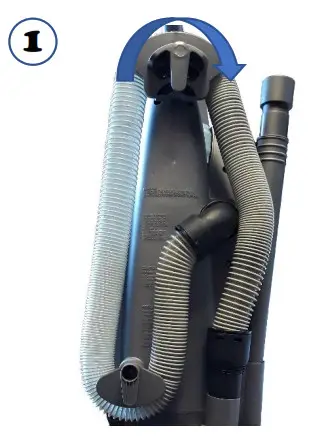 DAEWOO FLR00050 Tornado F5 Pets 700W Upright Vacuum Cleaner-Upper Cable Hook 1