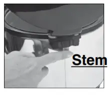 COOK S COMPANION DRC 10CC 20 Cup Nonstick 1 Touch Multi Cooker- Lid