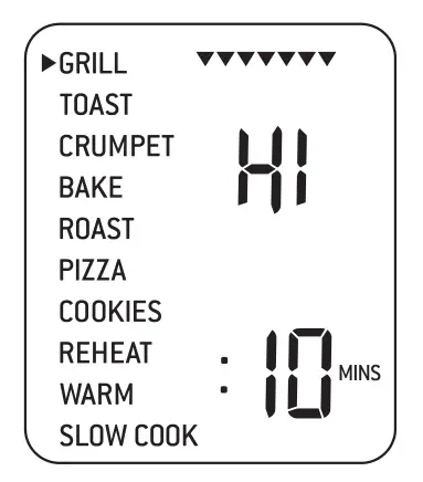 Breville The Smart Oven Pro BOV850 Convection Oven - GRILL function dial