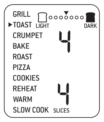 Breville The Smart Oven Pro BOV850 Convection Oven - TOAST FUNCTION Dial