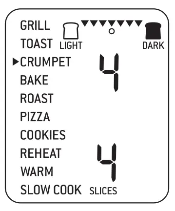Breville The Smart Oven Pro BOV850 Convection Oven - CRUMPET FUNCTION Dial