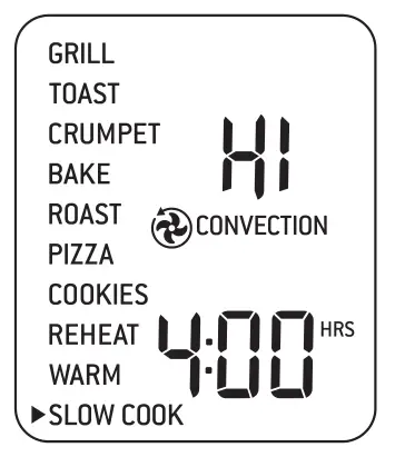 Breville The Smart Oven Pro BOV850 Convection Oven - Slow Cook FUNCTION Dial