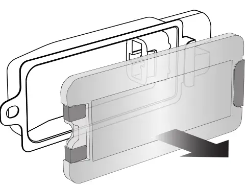 Breville The Smart Oven Pro BOV850 Convection Oven - Position your fingers on the outside of the light housing