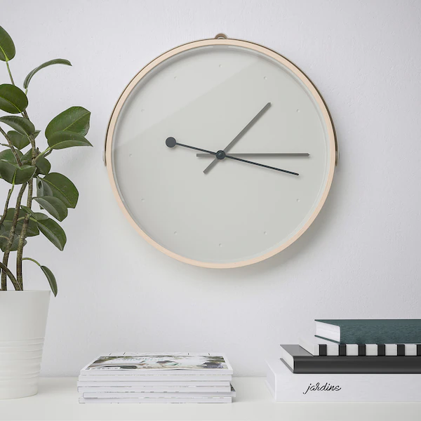 Ikea Rotbloeta Wall Clock Instruction Manual