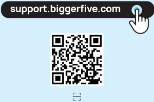BIGGERFIVE BH100 Wireless Headphone - qr code