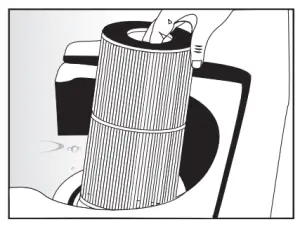 Replace filter cartridges