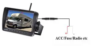 Shenzhen Longhui Electronics A9 Car Wireless Reversing Display - Connection 2