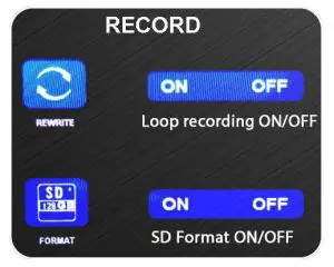 Shenzhen Longhui Electronics A9 Car Wireless Reversing Display - RECORD