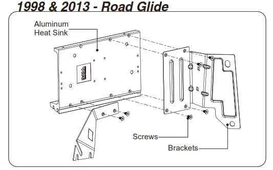 BOSS Harley Davidson front system - Road Glide 3