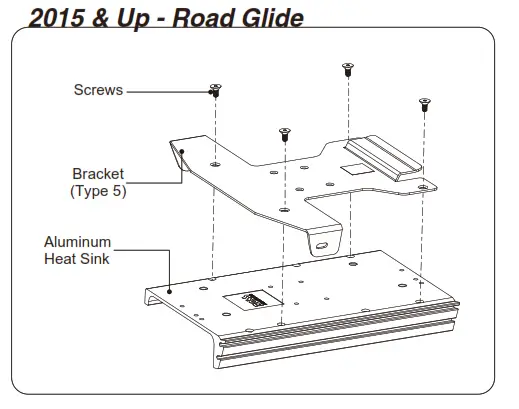 BOSS Harley Davidson front system - Road Glide