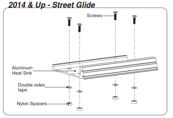 BOSS Harley Davidson front system - Street Glide 4