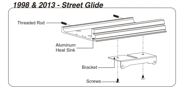 BOSS Harley Davidson front system - Street Glide