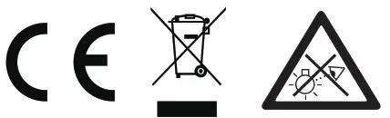 NITECORE TM9K TAC USB C Rechargeable Flashlight - NITECORE TM9K TAC USB C Rechargeable Flashlight - warning