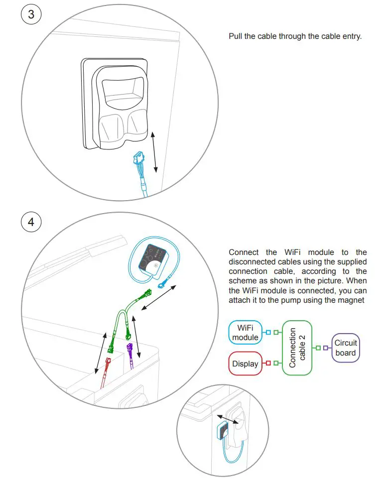 DURATECH DURA HEAT Thermotec Inverter Wifi Module User Manual - DURAPRO - Installation option 1