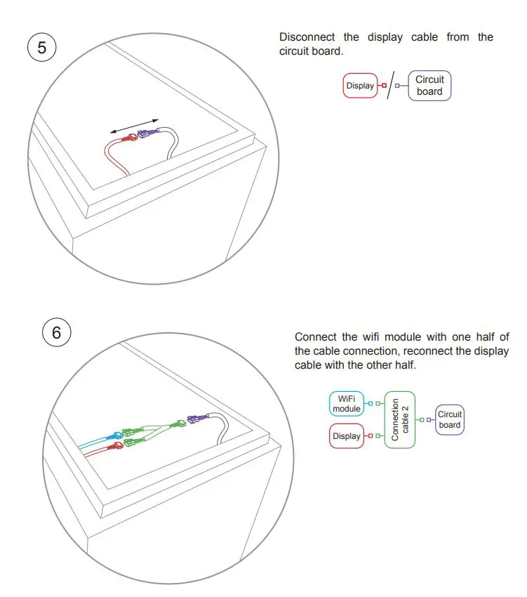 DURATECH DURA HEAT Thermotec Inverter Wifi Module User Manual - DURA+i - Installation option 1