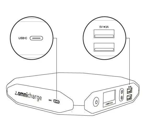 omnicharge Omni 20c+ Portable Power Bank with USB Hub fig11