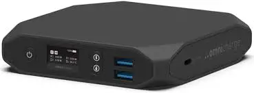 omnicharge Omni 20c+ Portable Power Bank with USB Hub image