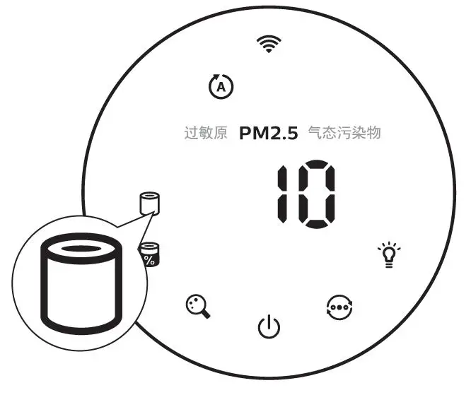 Replacing the filter