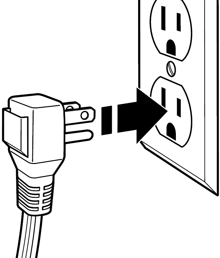 Plug into a grounded 3 prong outlet