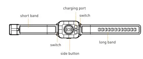 TranyaGo Smart Watch User Manual - Replace the band