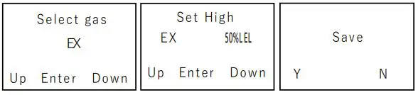 deflong Multifunctional Gas Detector - Set High Alarm