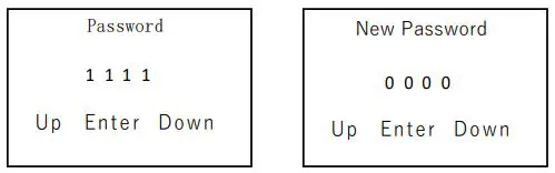 deflong Multifunctional Gas Detector - Set Password