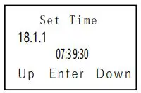 deflong Multifunctional Gas Detector - Set Time