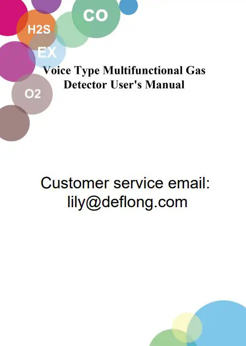 deflong Multifunctional Gas Detector