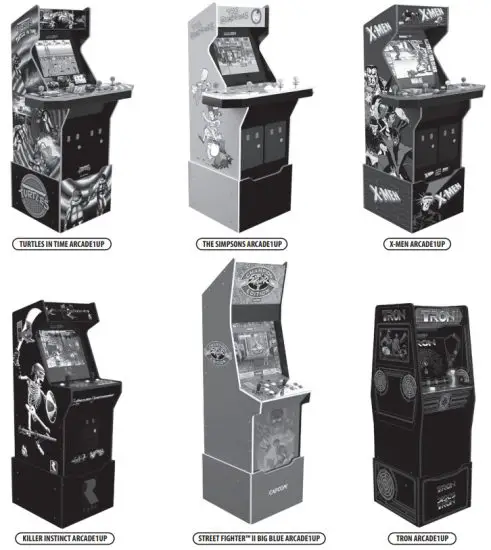 ARCADE1UP TMN-A-01249 Turtles In Time Arcade Machine - THEM