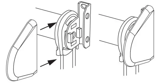 SelectBlinds Cordless Roller Shade and Roller Window Blinds - Bracket Covers