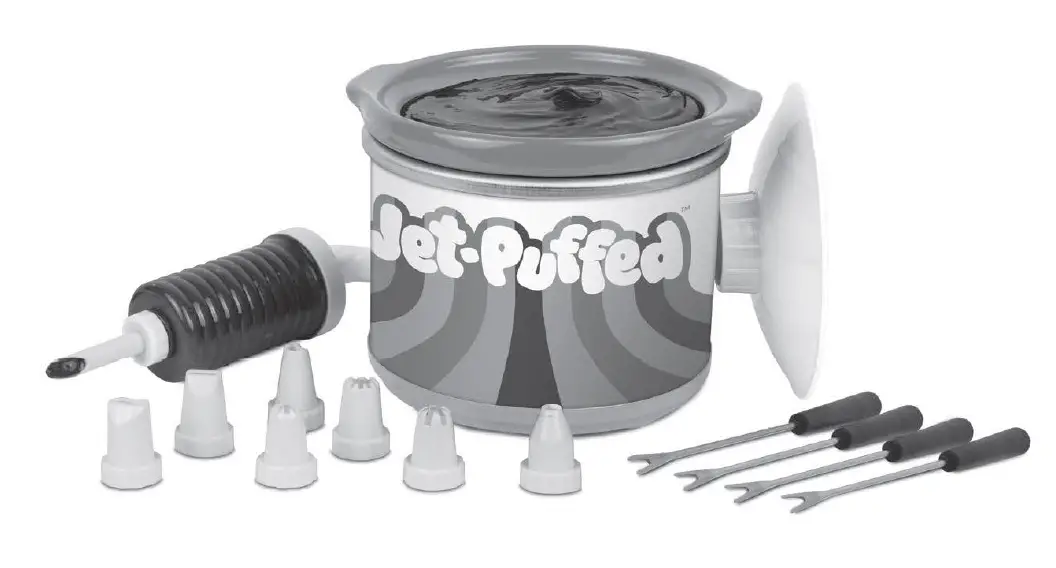 Nostalgia Jpmcd20bl Jet-puffed Chocolate Dipping Pot And Decorating Kit Instructions