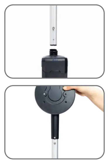 WERTHEIM EVOLUTION MAX The Superior Stick Vacuum Cleaner - ASSEMBLY