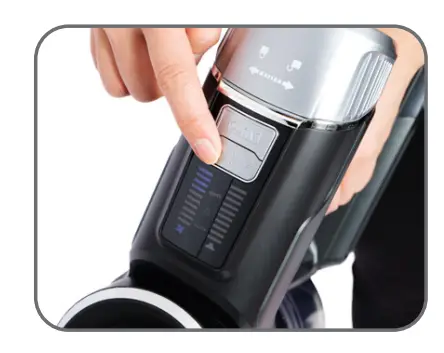 WERTHEIM EVOLUTION MAX The Superior Stick Vacuum Cleaner - control