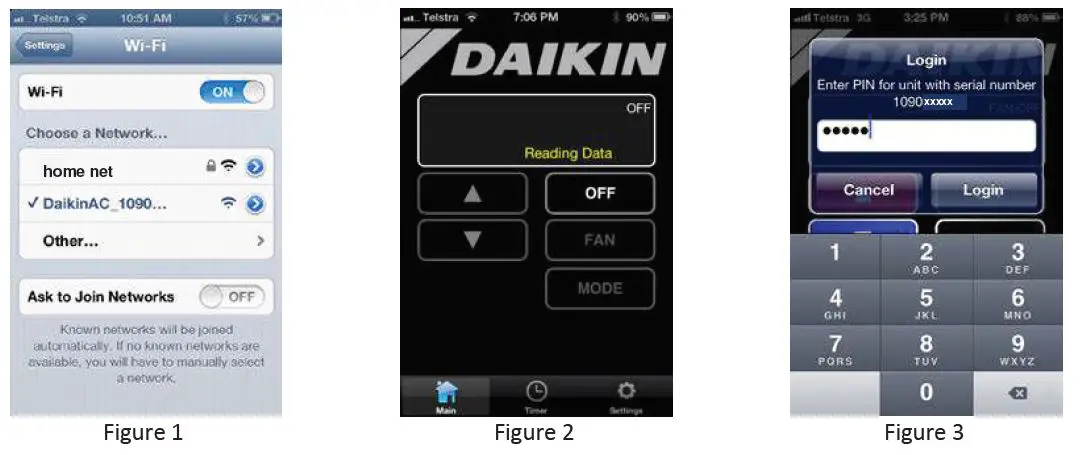 DAIKIN BRP15A61 SKYFi Remote Control Interface 2