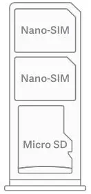 Redmi Xiaomi Phone 9 - SIM Card Tray