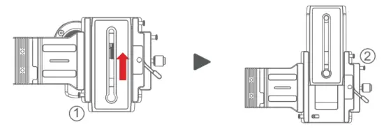 MOZA AIR 2S Handheld Gimbal Stabilizer - Mounting the Camera3