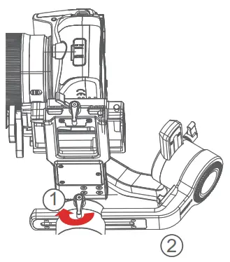 MOZA AIR 2S Handheld Gimbal Stabilizer - Pan Axis