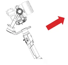 MOZA AIR 2S Handheld Gimbal Stabilizer - Sport Gear Mode