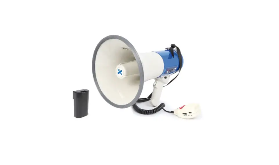Vonyx Meg065 Battery Powered Megaphone And Spare Battery Instruction Manual