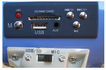 VONYX MEG065 Battery Powered Megaphone and Spare Battery-fig-3