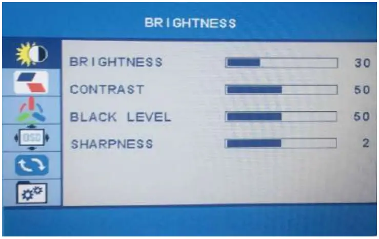 OSD Function Introduction