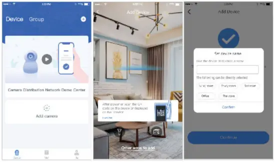 Guangzhou Juan Intelligent Tech BK23 W Battery Camera - app