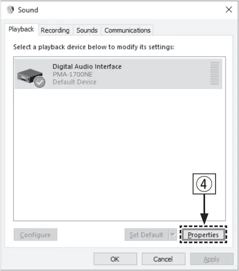 PMA-1700NE - Setup 6 - 6