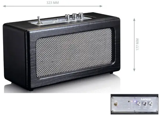 Lenco BT 300 Bluetooth Speaker