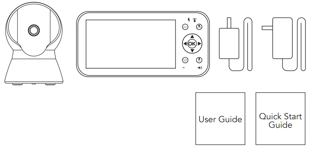 Bokman OT BC003 BU 55 Full HD 1080p Baby Monitor - fig 1