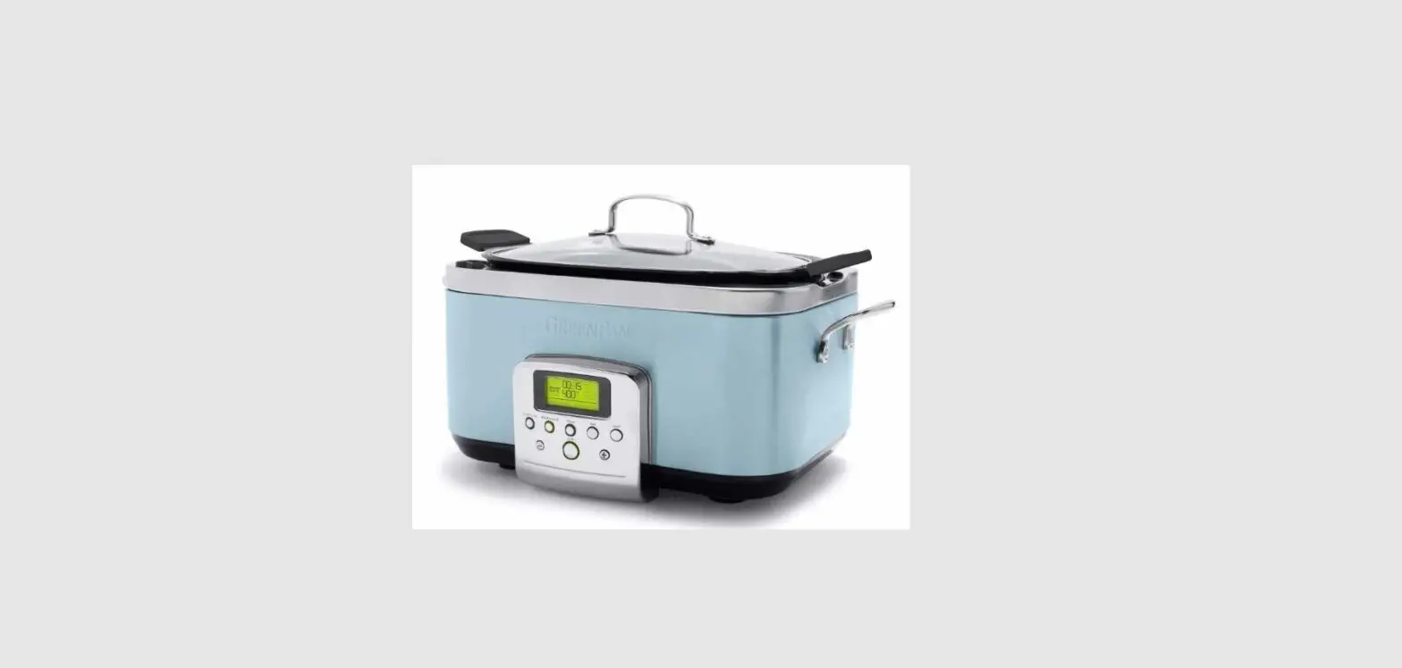 Greenpan Ceramic Nonstick 6-quart Blue Haze Slow Cooker User Guide