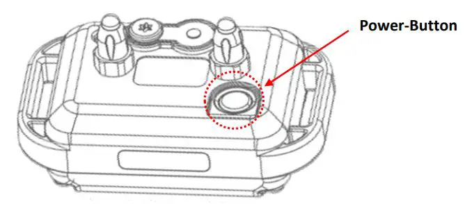 E-COLLAR FE-560 FOB Educator User Manual - Power‐Button