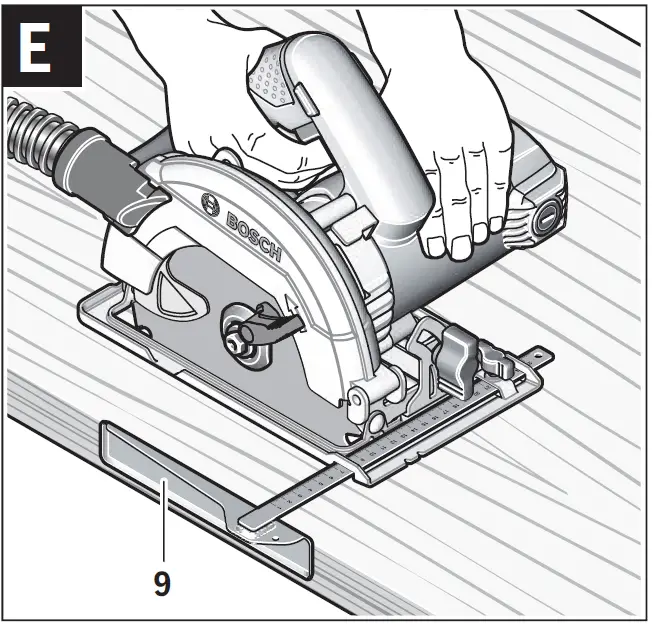 BOSCH GKS 600 Professional Handheld Circular Saw 06
